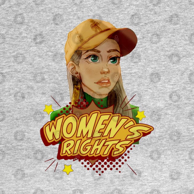 Womens rights with no sparkles by AuraArtDesigner